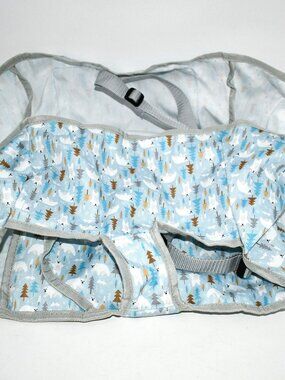 Solfres Dual-Belt Baby High Chair Cover, Waterproof, Stain-Resistant, Washable,